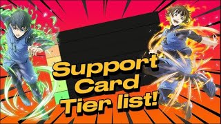 BLUE LOCK PWC - Support Card Tier List!