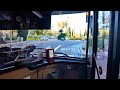 A Bus Journey through Barcelona - Front View