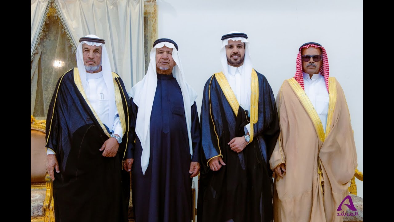 حفلة زواج  الشاب / أحمد ملهي فالح البلوي ... يوم الاثنين ( ٢٣ / ٧ / ١٤٤٧ هـ ) قاعة الامواج - الوجه 