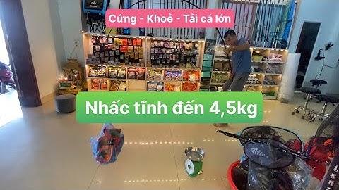 Cần rút câu lăng xê phiên bản mới nhất - Cứng - Khoẻ - Tải cá lớn