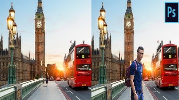 HOW TO COPY A PERSON AND PASTE INTO ANOTHER IMAGE| #ADOBE#PHOTOSHOP#TUTORIAL
