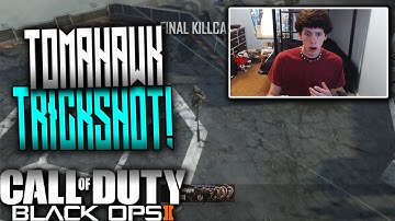 I HIT A CROSS MAP TOMAHAWK TRICKSHOT! (BO2 Trickshotting) #RedRC