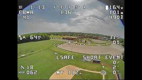 Dart XL extreme DragonLink V3 900mhz FailSafe on maiden flight