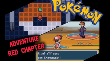 Pokemon Adventure Red Chapter Part 2 Finding Bulbasaur & First Rival Battle Gameplay Walkthrough 