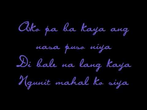 Jericho Rosales - Di Bale Na Lang Lyrics