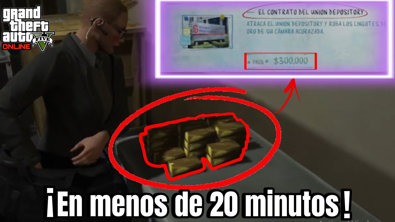 ¡GUÍA COMO HACER EL GOLPE DE UNIÓN DEPOSITORY EN MENOS DE 20 MINUTOS