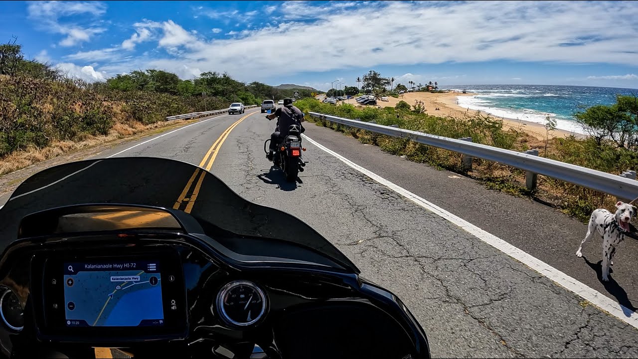 Harley Davidson Lowside Motorcycle Crash