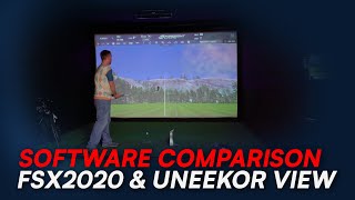 Software Comparison - FSX2020 & Uneekor VIEW // GCQuad & Uneekor Eye XO