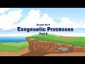 Exogenetic Processes and River Landforms Explained