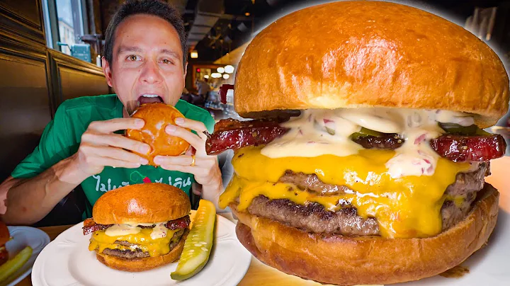 America's Best Burger 🍔 Chicago's Most Famous Double Cheeseburger!