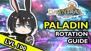 Level 100 Paladin rotation guide [FFXIV DAWNTRAIL Patch 7.05]