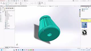 Solidworks Tutorial V6 Engine Air Filter || Car Engine Air FIlter