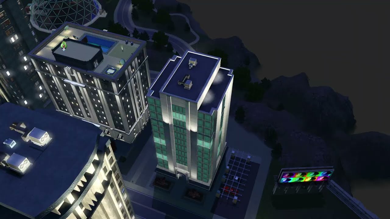The Sims 3 Late Night - Bridgeport - 1486 Bayshore Highway - Bachelor Tower - 1br, 1ba - Rake