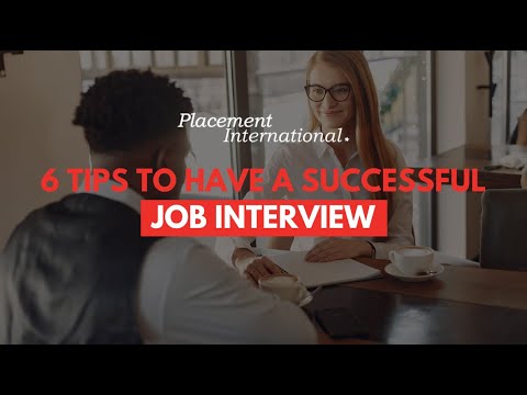 6 Tips to have a Successful Job Interview | The Formula to Interview Success