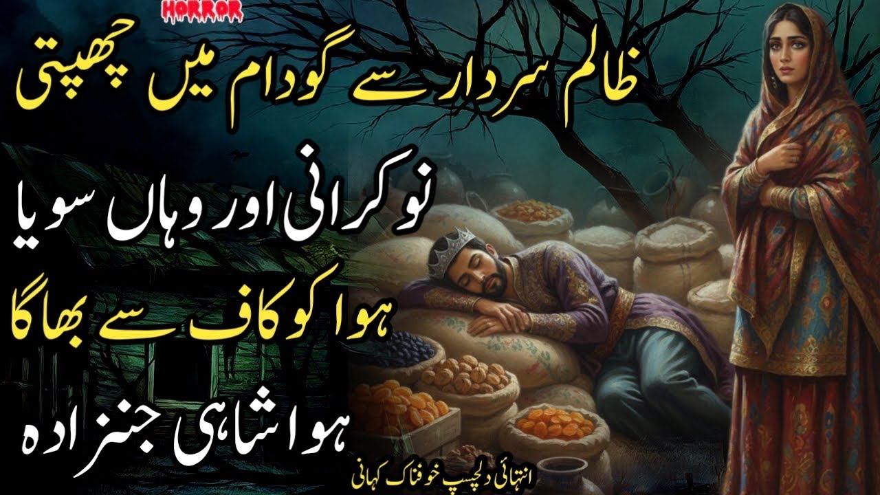 Zalim Sardar Se Godaam Mein Chupti Nokrani Aur Wahan Soya Hua Kokaaf Se Bhaga Hua Shahi Jinzada | E