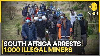 South Africa Police Crackdown on Illegal Miners, 1,000 Arrested in Weeklong Crackdown | WION
