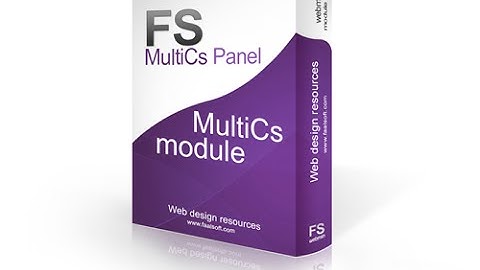 MultiCs Panel Install