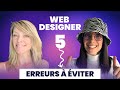 Web designer 5 erreurs  viter  interview de laetitia bouloc  nographe factory