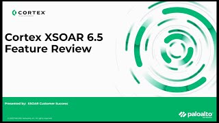 Famous Cortex XSOAR 6.5 Feature Review Profile
