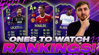 RATING ALL THE NEW FIFA 22 ONE TO WATCH PROMO CARDS! WHO ARE THE BEST ONE TO WATCH CARDS TO GET?!