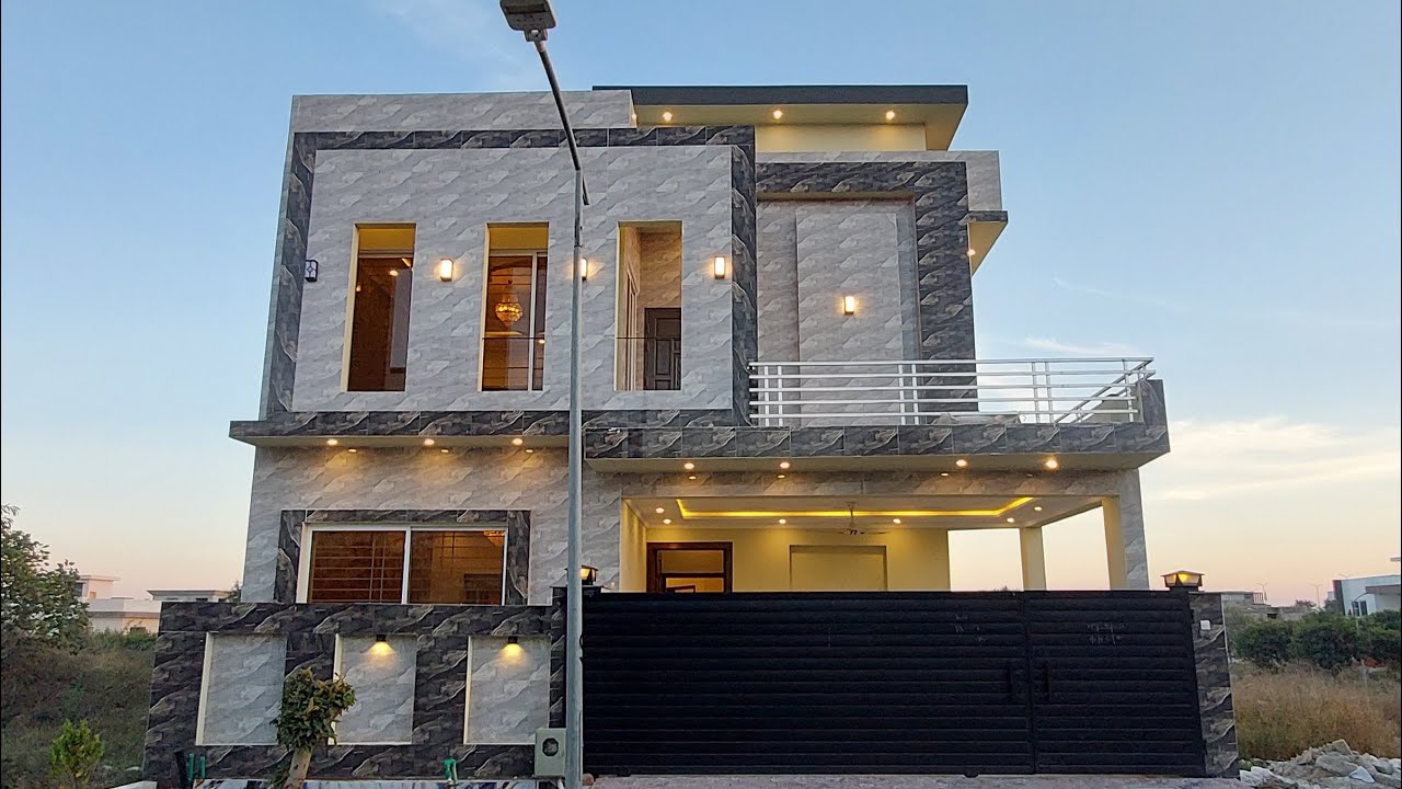 10 Marla House For Sale Top City Islamabad Land Point Marketing