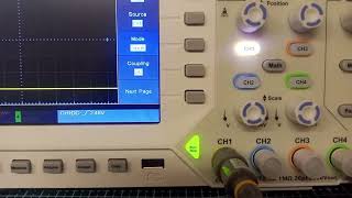 HANMATEK DOS1104 The Single mode was not working correctly