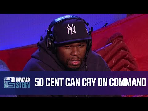 50 cent demonstrates how he can cry on cue (2009)