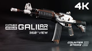 Galil AR | Cypher Rogue | CS2 Skin | 360 4K 3D Preview