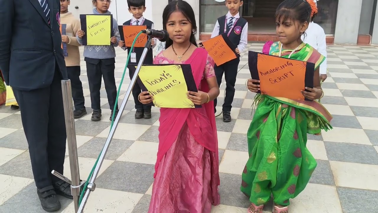 Happy Farmer's Day Assembly by  Grade 1 students 