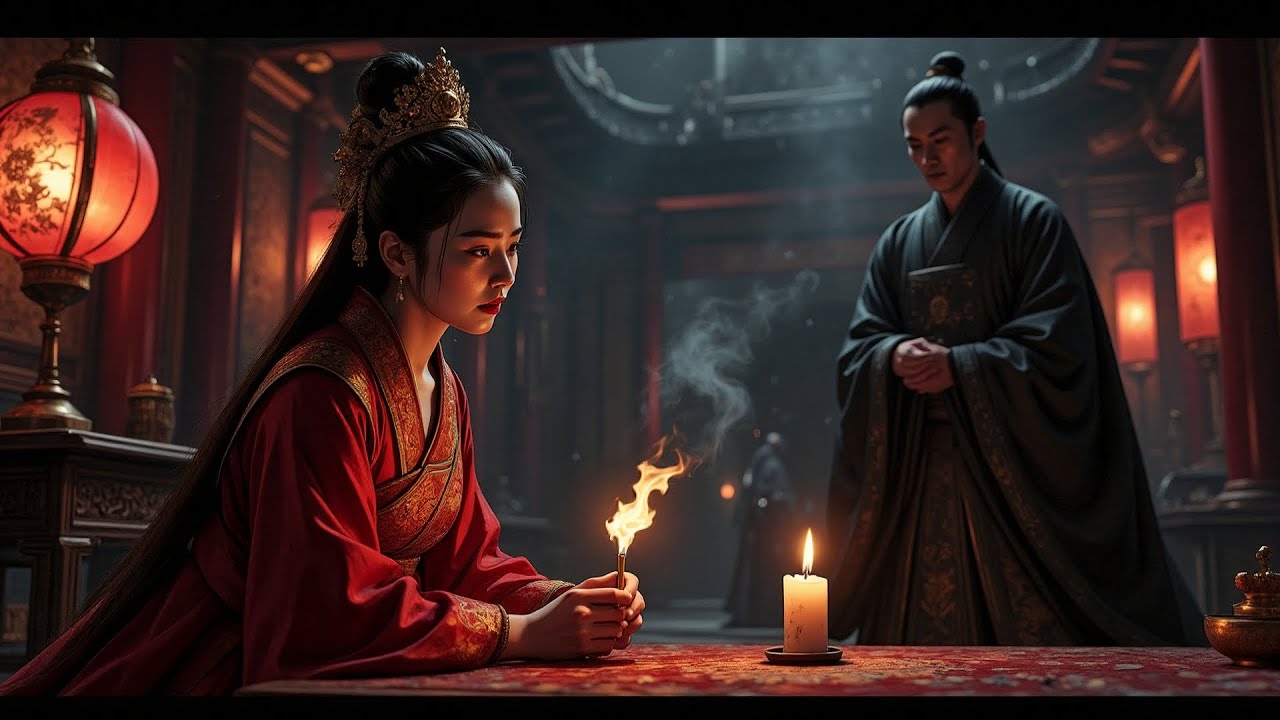 Me casé con el príncipe; prohibió las luces y las conversaciones. Una noche encendí una vela...