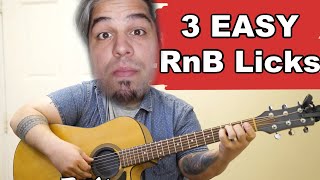 3 Simple RnB Guitar Licks You Should Know!