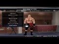 WWE SvR 2011 Brock Lesnar Caw Formula Ps2 WWE SvR 2011 Brock Lesnar Caw Formula Ps2