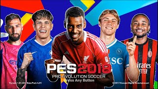 PES 2018 PATCH EFOOTBALL 2026 FULL UPDATE + INSTALLATION TUTORIAL PC screenshot 3