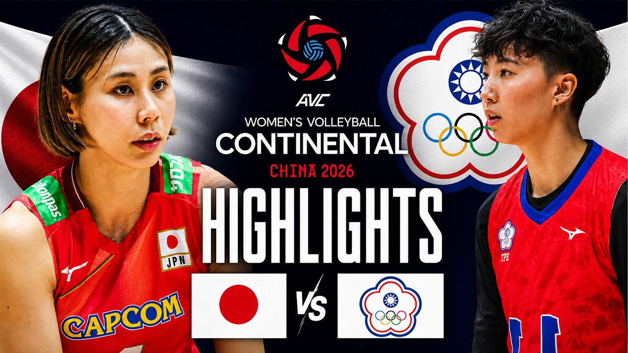 Japan vs Taipei | Quarter Finals Highlights | AVC Women's Continental Championship 2026