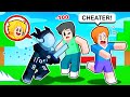 I Secretly Cheated Using new OP COBALT KIT! (Roblox Bedwars)