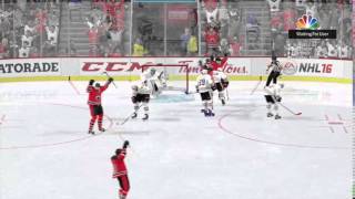 NHL 16 EASHL amazing bat-in goal