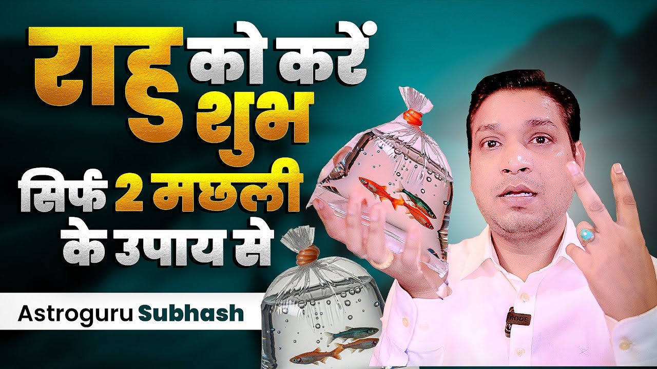 Live Fish Remedy For Rahu | केवल दो ज़िंदा मछली के उपाय से होगा राहु सही #lalkitab #rahu