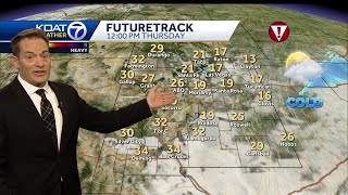 Big winter storm wraps up with bitter cold settling in!