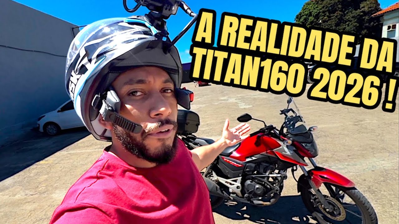 PROBLEMA CRÔNICO NA TITAN160 2026 QUE NINGUÉM TE FALA