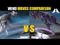 Dinosaur King Comparison (Game VS Anime) Wind Moves and Dinotector 恐竜キング