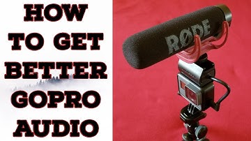 How To Get Better Audio For GoPro 5/6/7 Using A Mic Adapter