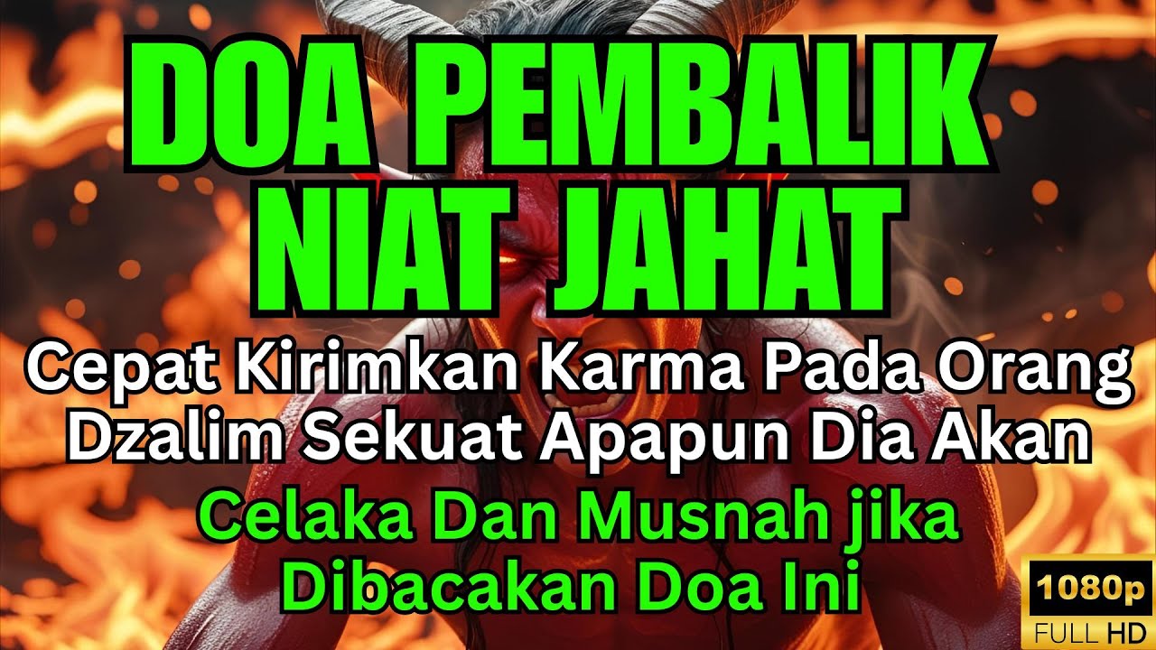 JIN LARI KETAKUTAN! DENGARKAN RUQYAH PENGUSIR JIN DAN SETAN INI TIAP PAGI!