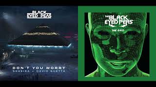 Black Eyed Peas, Shakira, David Guetta - Don't You Worry vs I Gotta Feeling (mOashup) Resimi