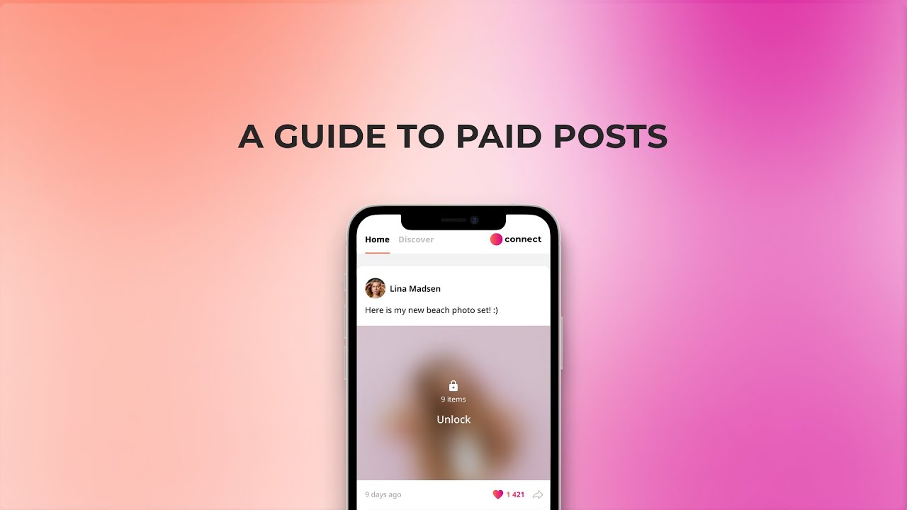 A Guide to Paid Posts | How to Create Paid Posts on Scrile Connect