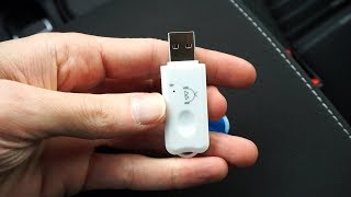 Bluetooth USB adapter for music streaming A2DP