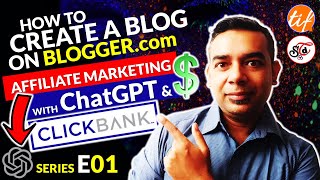 How To Create New Blog on  | Affiliate Marketing with ClickBank and Chat GPT 2023 | EP01