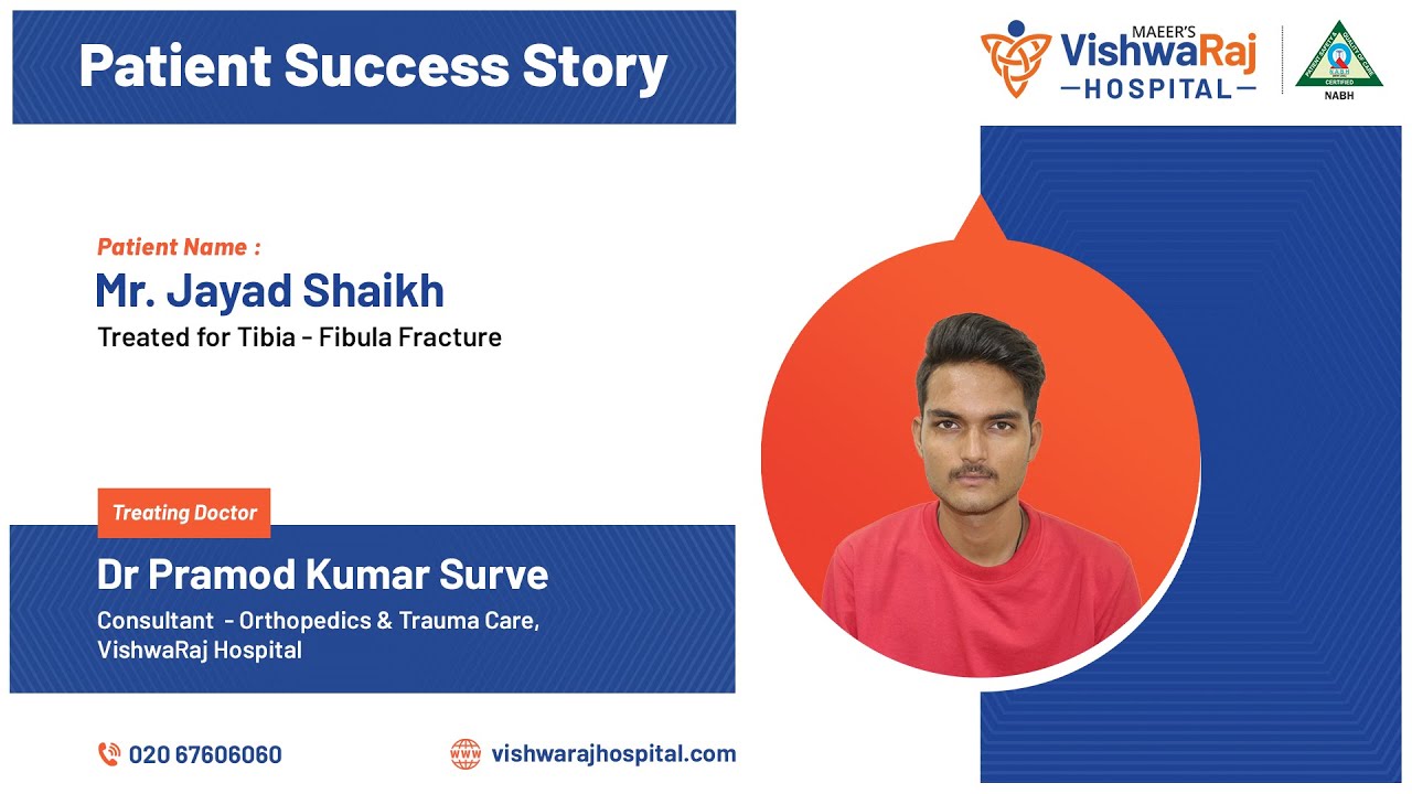 Patient Success Story | Treated for Tibia Fibula fracture | Mr Jayad ...