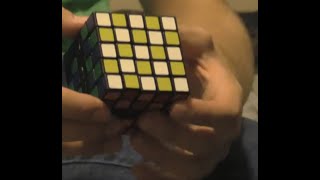 5X5X4 Cuboid Solve (Modded Puzzle Cube)