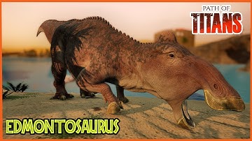 First Time Playing EDMONTOSAURUS  | Path Of Titans