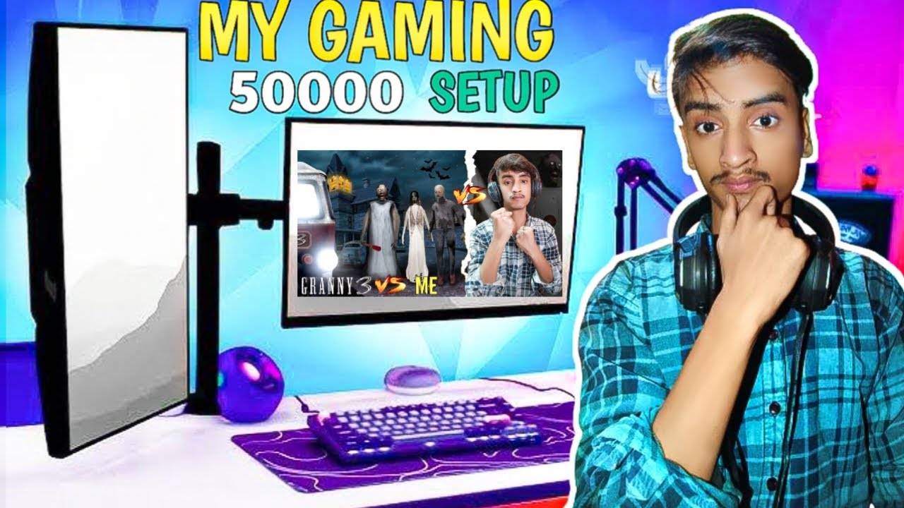 MY 50000 GAMING SETUP | BUILDING MY DREAM GAMING SETUP || - YouTube